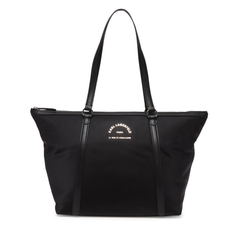 Дамска чанта KARL LAGERFELD A2W30080 Черен цвят на ниска цена