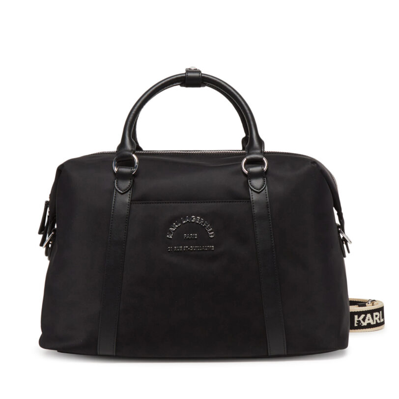 Дамска чанта KARL LAGERFELD A2W30083 Черен цвят на ниска цена
