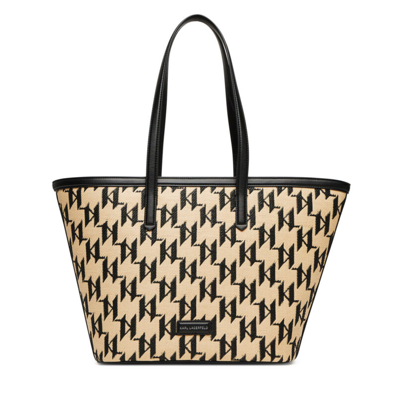 Дамска чанта KARL LAGERFELD A2W30170 Бежов цвят на ниска цена