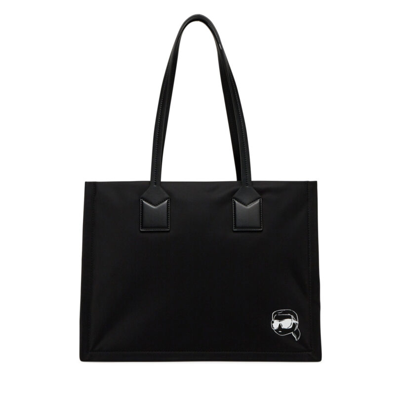 Дамска чанта KARL LAGERFELD A2W30175 Черен цвят на ниска цена