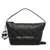 Дамска чанта KARL LAGERFELD A2W30177 Черен цвят на ниска цена
