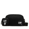 Дамска чанта KARL LAGERFELD A2W30182 Черен цвят на ниска цена