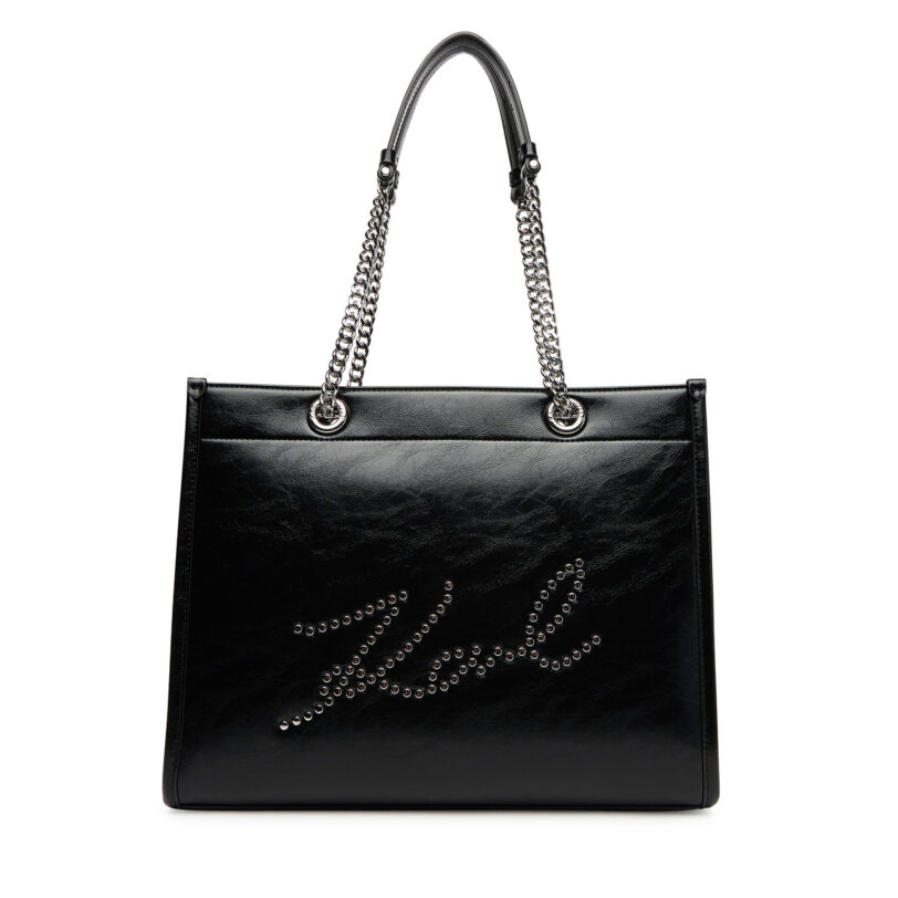 Дамска чанта KARL LAGERFELD A3W30031 Черен цвят на ниска цена