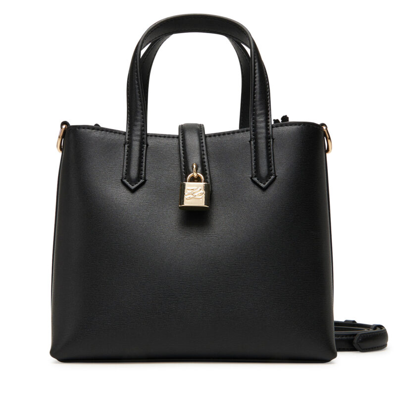 Дамска чанта KARL LAGERFELD A3W30151 Черен цвят на ниска цена