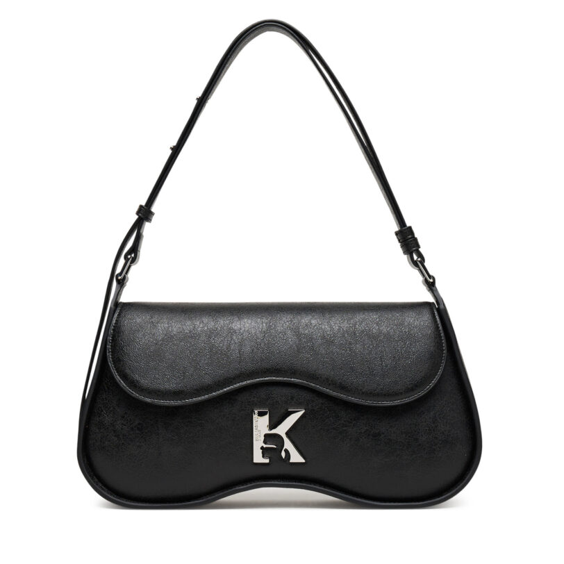 Дамска чанта KARL LAGERFELD A3W30212 Черен цвят на ниска цена