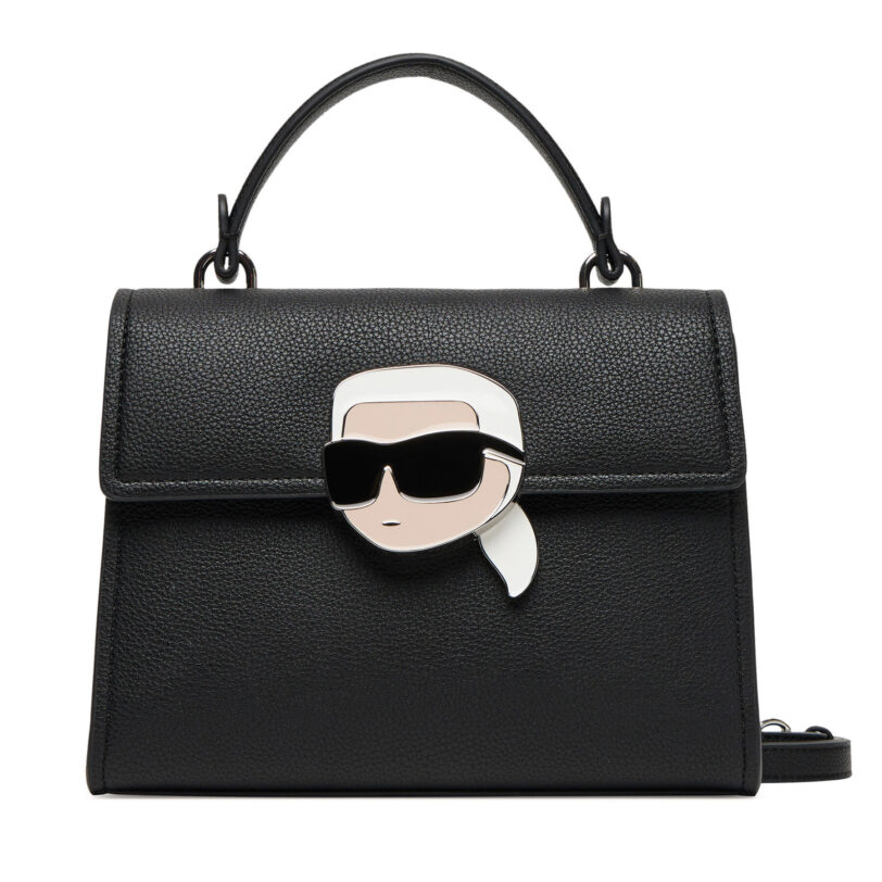 Дамска чанта KARL LAGERFELD A3W30325 Черен цвят на ниска цена