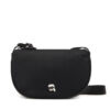 Дамска чанта KARL LAGERFELD A3W32014 Черен цвят на ниска цена