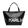 Дамска чанта KARL LAGERFELD A3W50029 Черен цвят на ниска цена