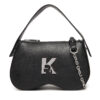 Дамска чанта Karl Lagerfeld Jeans A3W30213 Черен цвят на ниска цена