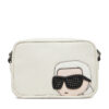 Дамска чанта Karl Lagerfeld Kids Z30407 Бял цвят на ниска цена