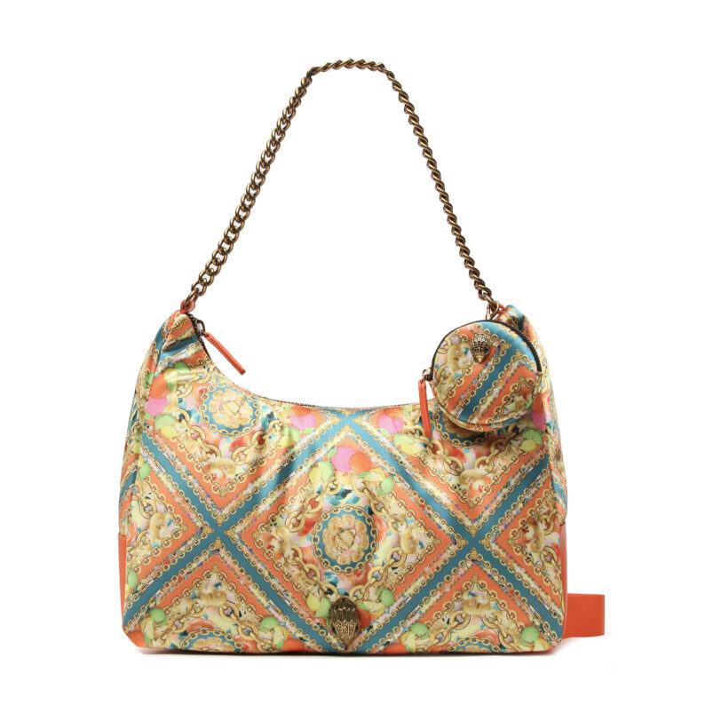 Дамска чанта Kurt Geiger Recycled Lg Hobo 9550391229 Цветен цвят на ниска цена