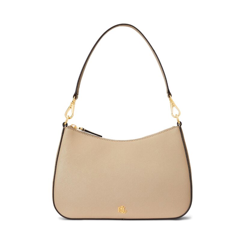 Дамска чанта LAUREN RALPH LAUREN 431883768029 Бежов цвят на ниска цена