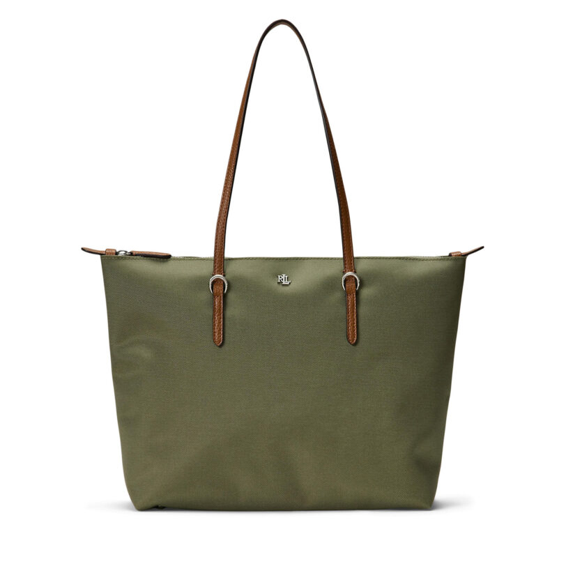 Дамска чанта LAUREN RALPH LAUREN 431916737034 Зелен цвят на ниска цена