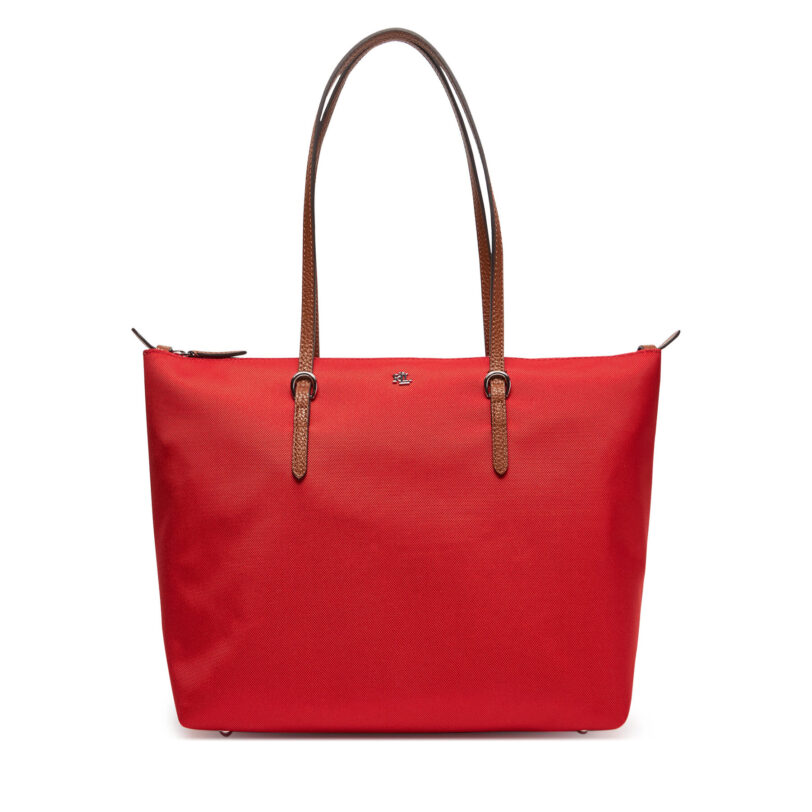 Дамска чанта LAUREN RALPH LAUREN 431916737038 Червен цвят на ниска цена
