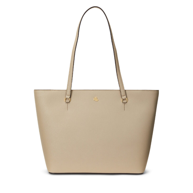 Дамска чанта LAUREN RALPH LAUREN 431924351004 Бежов цвят на ниска цена