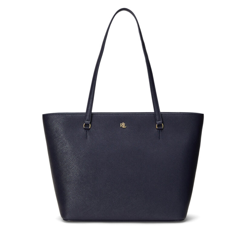 Дамска чанта LAUREN RALPH LAUREN 431924351007 Тъмносин цвят на ниска цена