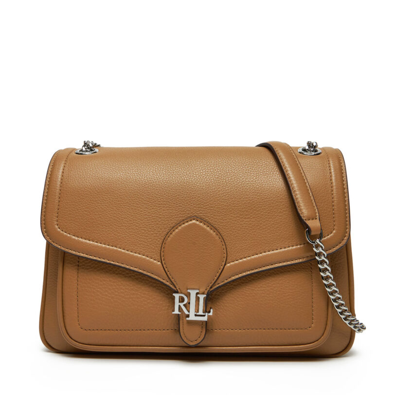 Дамска чанта LAUREN RALPH LAUREN 431941820006 Кафяв цвят на ниска цена