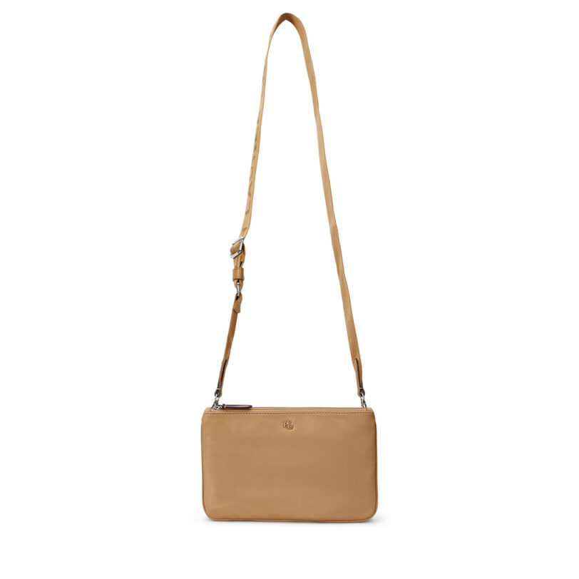 Дамска чанта LAUREN RALPH LAUREN 431951345001 Кафяв цвят на ниска цена