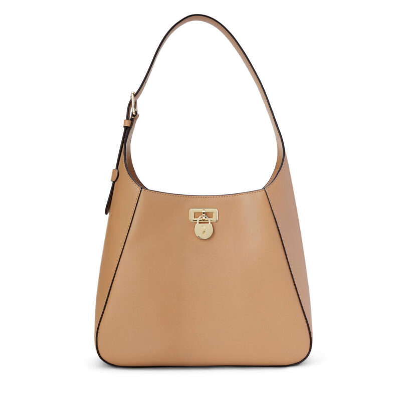 Дамска чанта LAUREN RALPH LAUREN 431956790007 Кафяв цвят на ниска цена