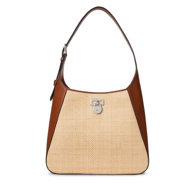 Дамска чанта LAUREN RALPH LAUREN 431960339001 Кафяв цвят на ниска цена