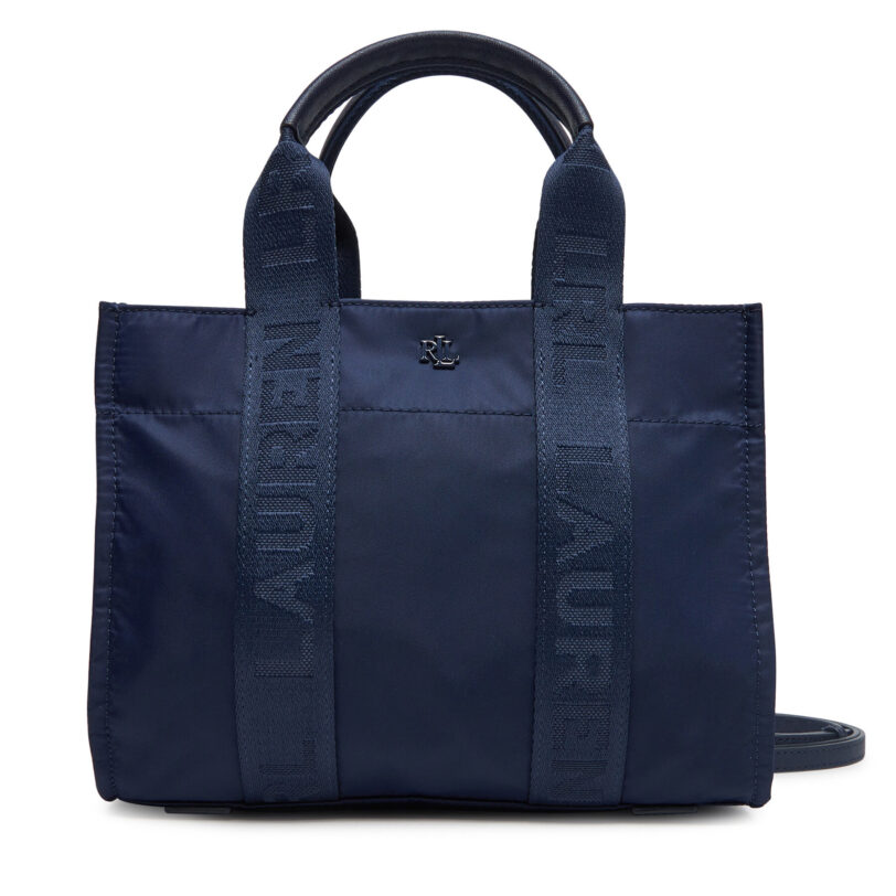 Дамска чанта LAUREN RALPH LAUREN 431962612002 Тъмносин цвят на ниска цена