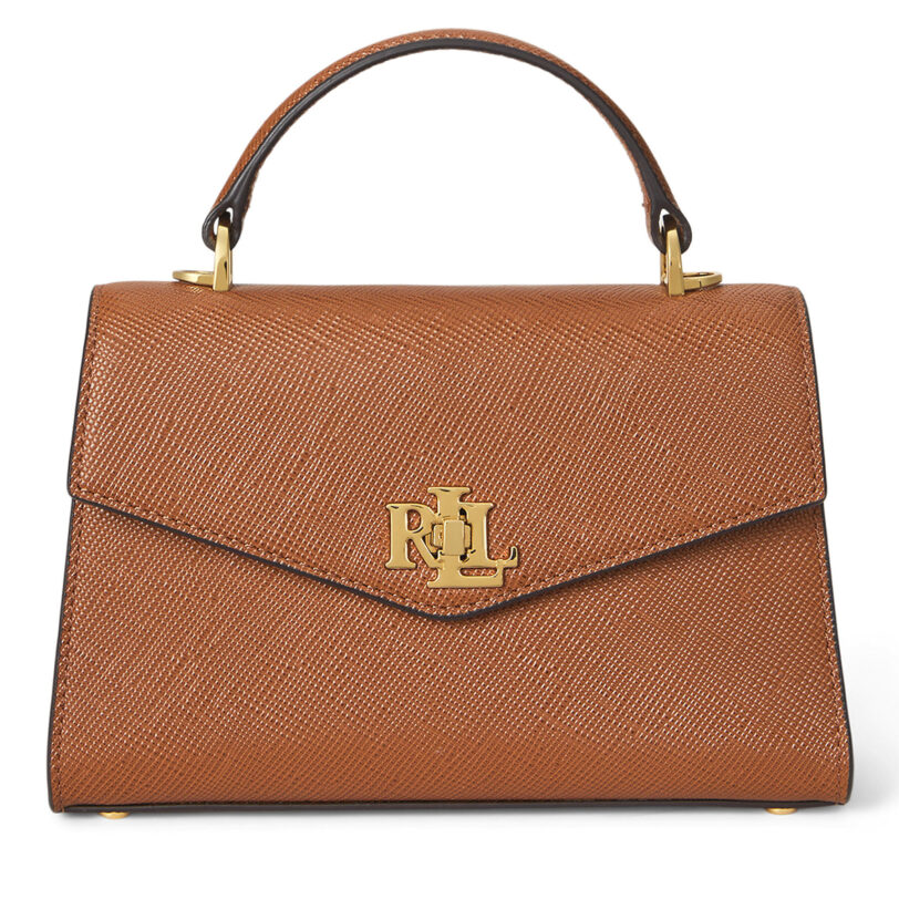 Дамска чанта LAUREN RALPH LAUREN 431966765007 Кафяв цвят на ниска цена