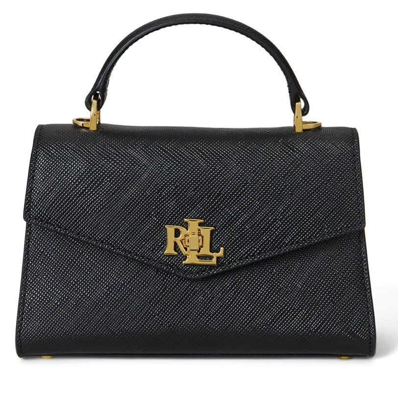 Дамска чанта LAUREN RALPH LAUREN 431966765008 Черен цвят на ниска цена