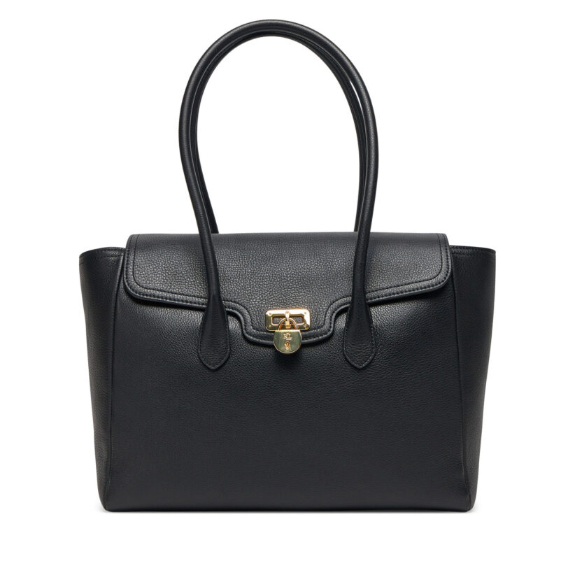 Дамска чанта LAUREN RALPH LAUREN 431966862001 Черен цвят на ниска цена