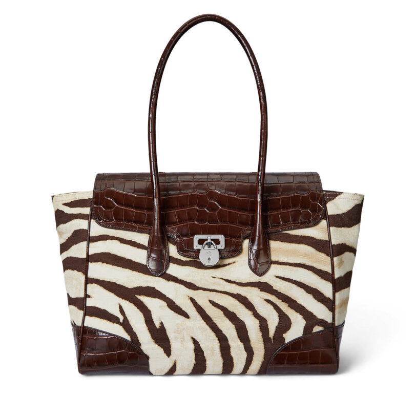 Дамска чанта LAUREN RALPH LAUREN 431969469001 Кафяв цвят на ниска цена