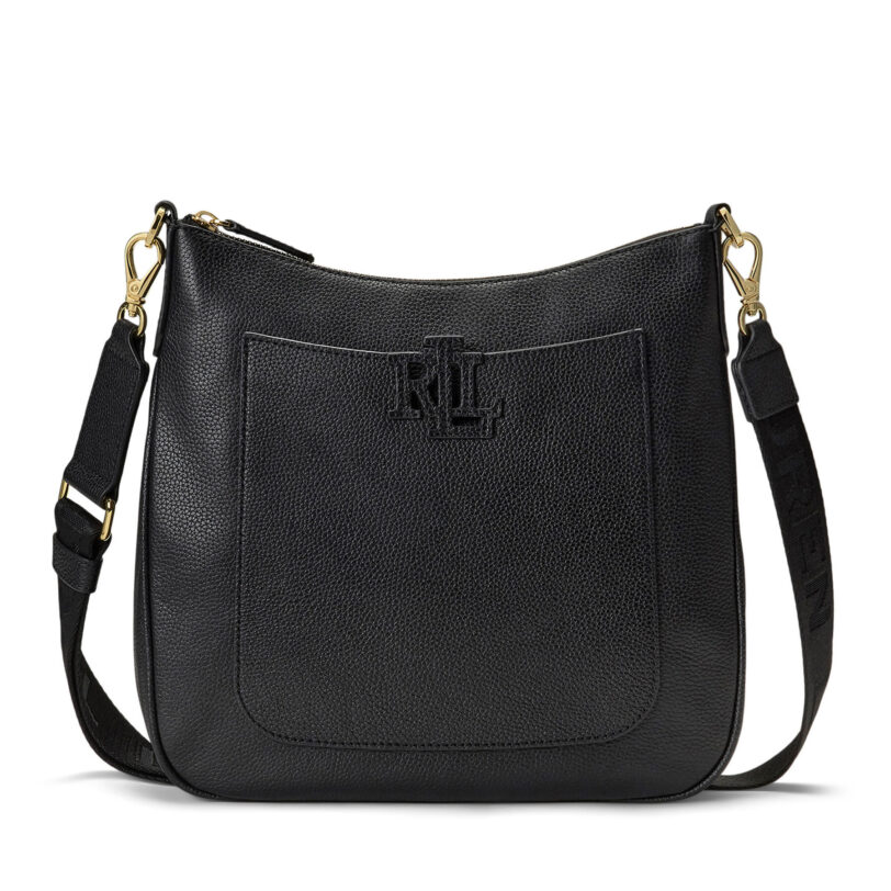 Дамска чанта LAUREN RALPH LAUREN 431970152001 Черен цвят на ниска цена