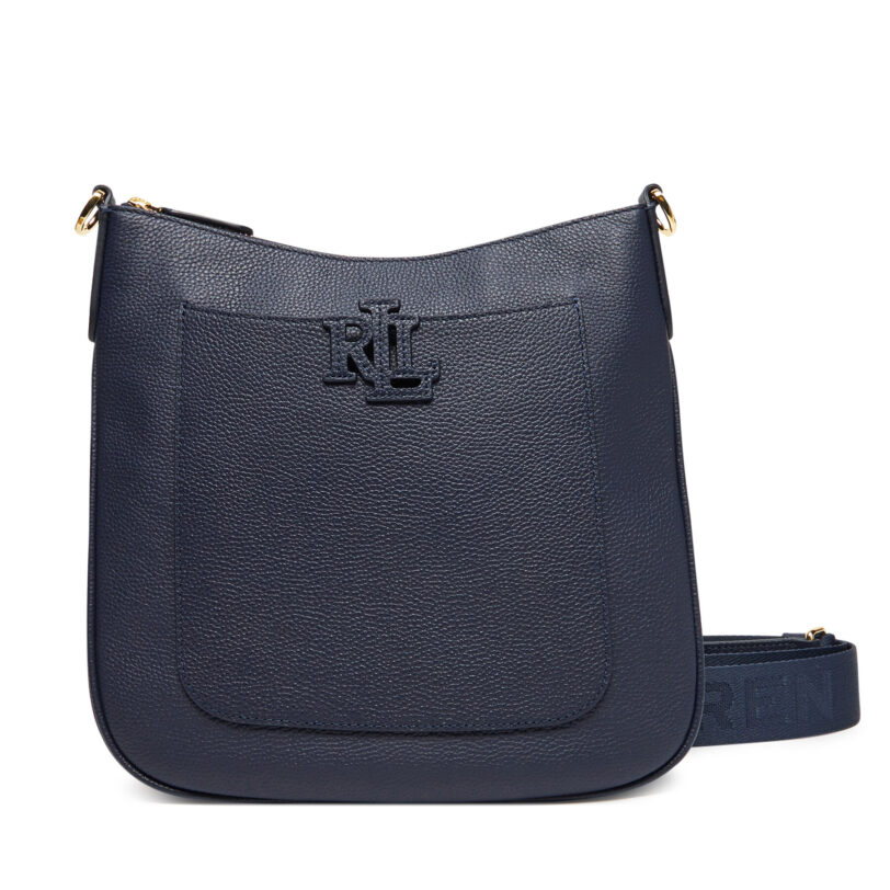 Дамска чанта LAUREN RALPH LAUREN 431970152003 Тъмносин цвят на ниска цена
