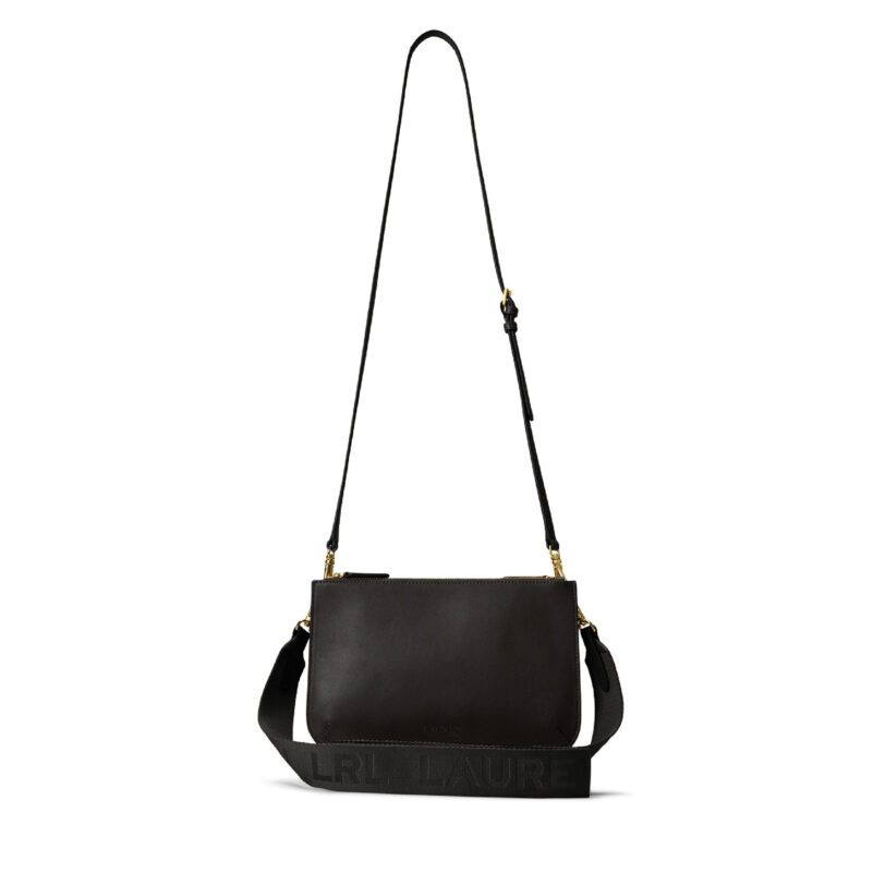 Дамска чанта LAUREN RALPH LAUREN 431970155001 Черен цвят на ниска цена