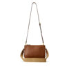 Дамска чанта LAUREN RALPH LAUREN 431970155002 Кафяв цвят на ниска цена
