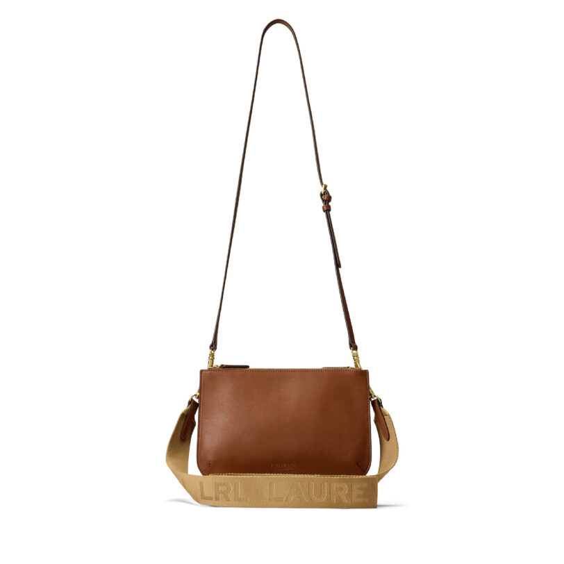 Дамска чанта LAUREN RALPH LAUREN 431970155002 Кафяв цвят на ниска цена