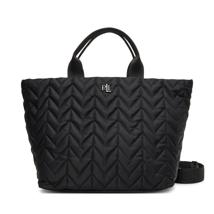 Дамска чанта LAUREN RALPH LAUREN 431974398003 Черен цвят на ниска цена