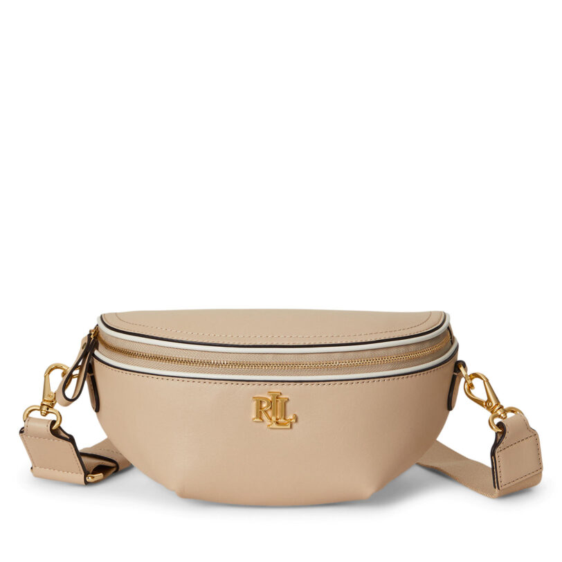 Дамска чанта LAUREN RALPH LAUREN 431974467002 Бежов цвят на ниска цена