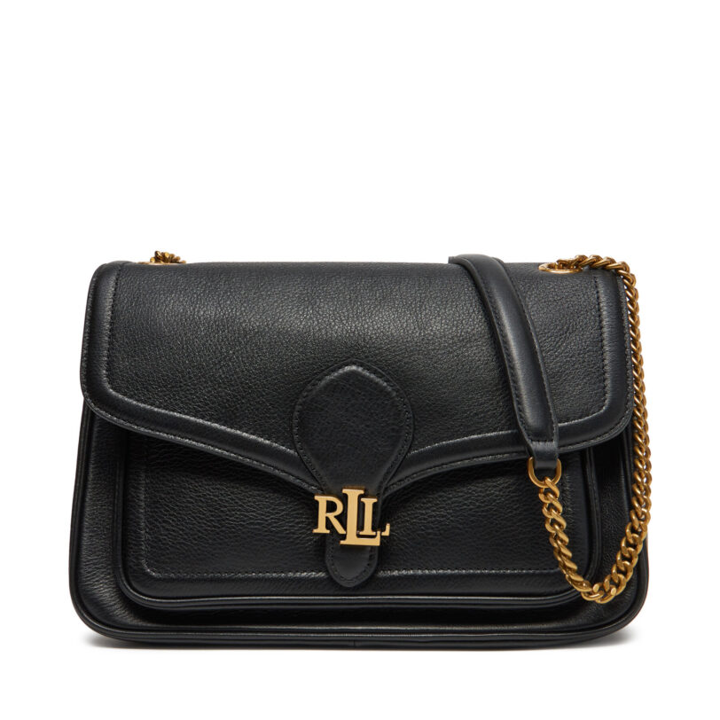 Дамска чанта LAUREN RALPH LAUREN 431974551001 Черен цвят на ниска цена