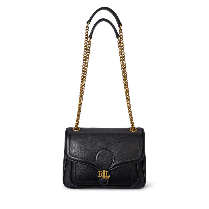 Дамска чанта LAUREN RALPH LAUREN 431974552001 Черен цвят на ниска цена