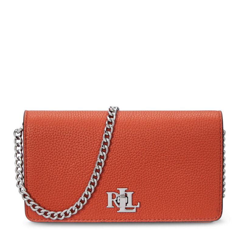 Дамска чанта LAUREN RALPH LAUREN 432942073009 Оранжев цвят на ниска цена