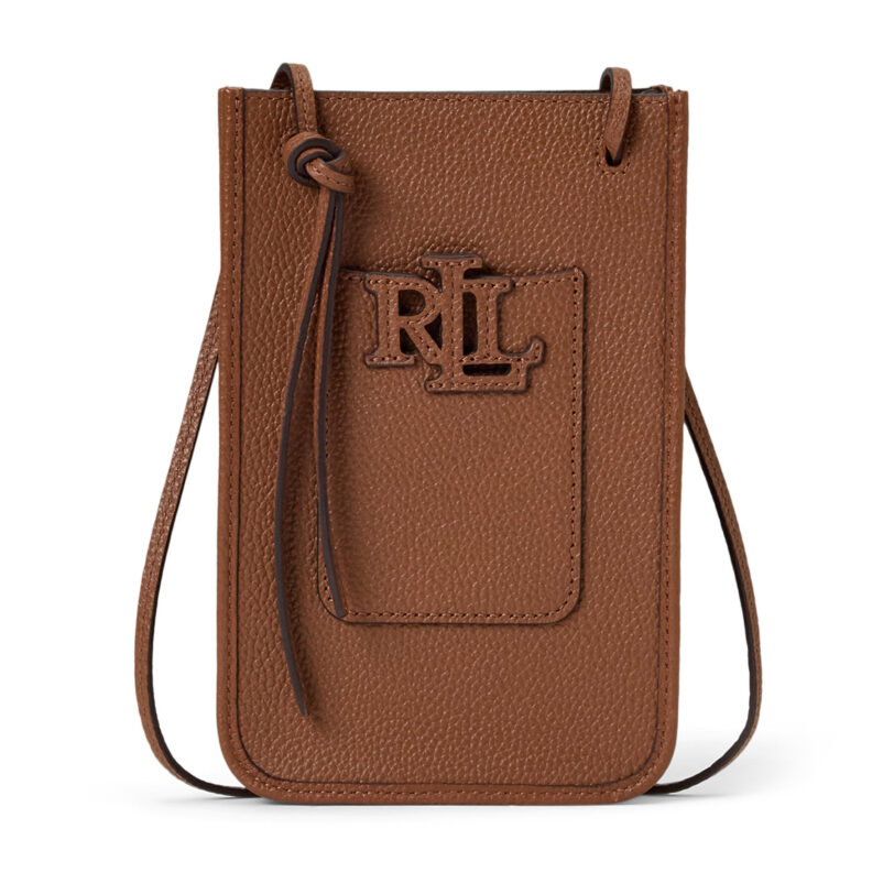 Дамска чанта LAUREN RALPH LAUREN 432966780002 Кафяв цвят на ниска цена