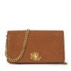 Дамска чанта LAUREN RALPH LAUREN 432966784007 Кафяв цвят на ниска цена