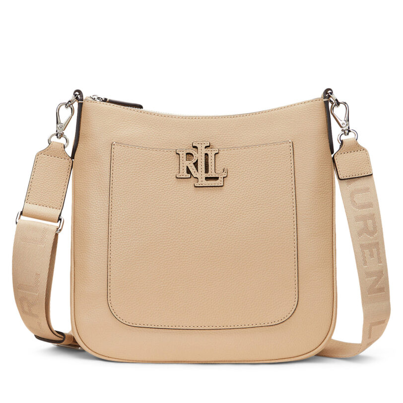 Дамска чанта LAUREN RALPH LAUREN Cameryn 431970152006 Бежов цвят на ниска цена