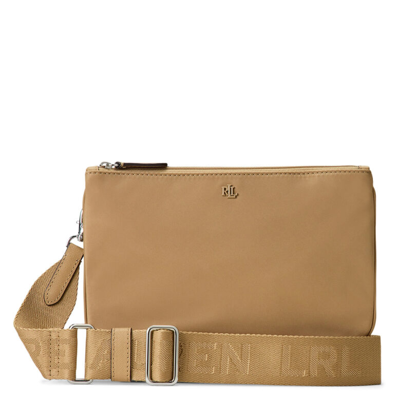 Дамска чанта LAUREN RALPH LAUREN Landyn 431970156001 Кафяв цвят на ниска цена