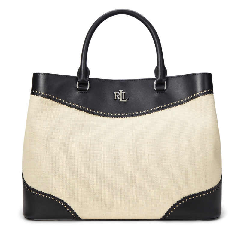 Дамска чанта LAUREN RALPH LAUREN Marcy 431966776002 Бежов цвят на ниска цена