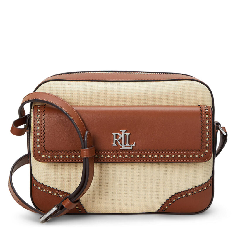 Дамска чанта LAUREN RALPH LAUREN Marcy 431966778001 Бежов цвят на ниска цена