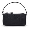 Дамска чанта LAUREN RALPH LAUREN Nyln Mini Bg 432951690004 Черен цвят на ниска цена