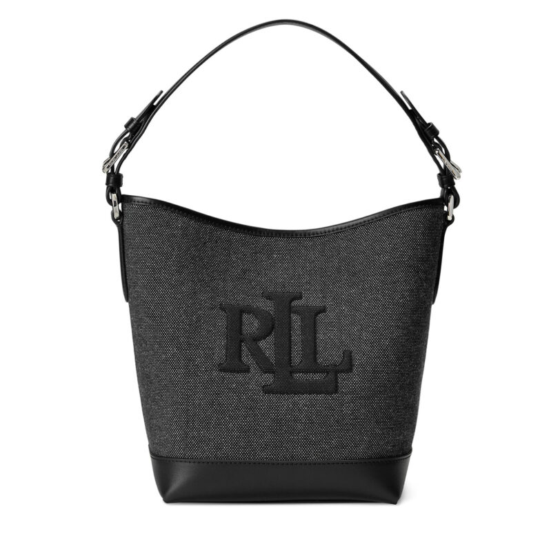 Дамска чанта LAUREN RALPH LAUREN Witley 431966757002 Черен цвят на ниска цена