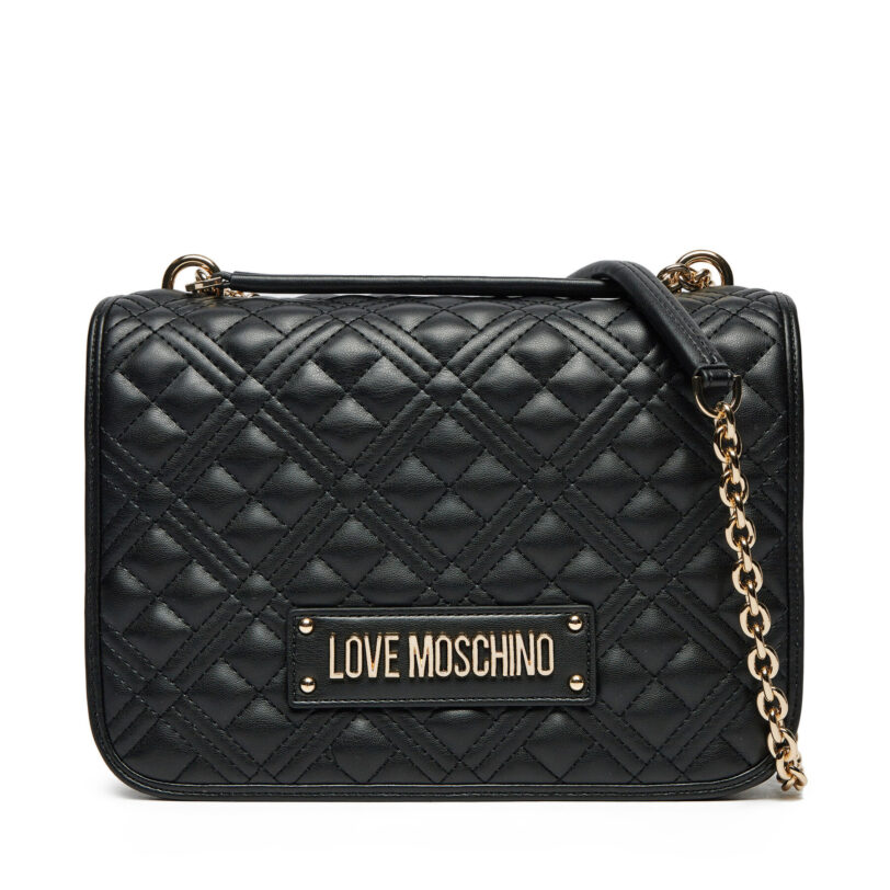Дамска чанта LOVE MOSCHINO JC4000PP1MLA0000 Черен цвят на ниска цена