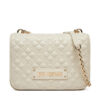 Дамска чанта LOVE MOSCHINO JC4000PP1MLA0110 Екрю цвят на ниска цена