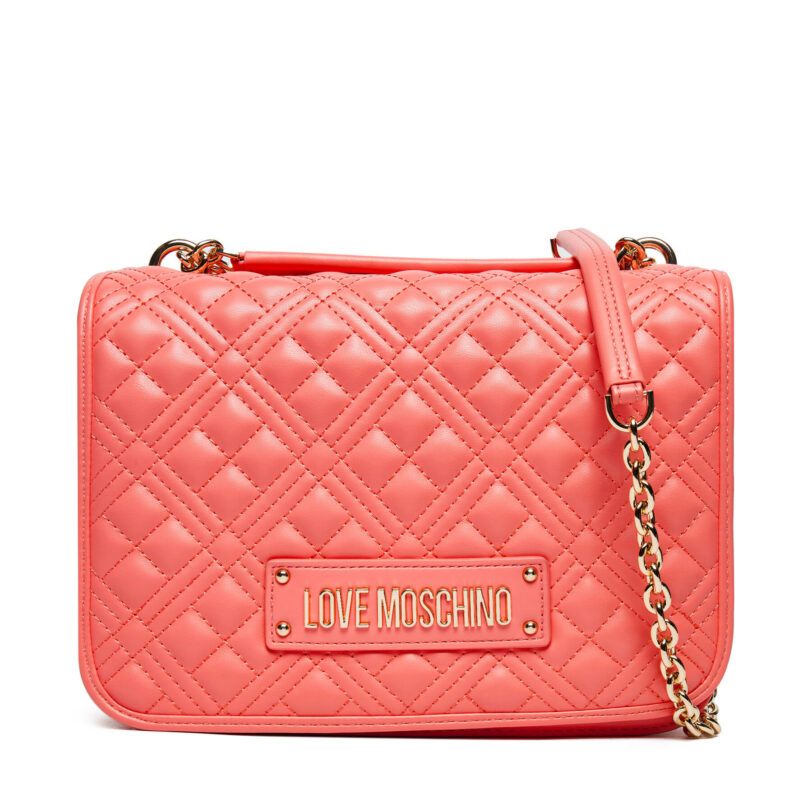 Дамска чанта LOVE MOSCHINO JC4000PP1MLA0464 Коралов цвят на ниска цена